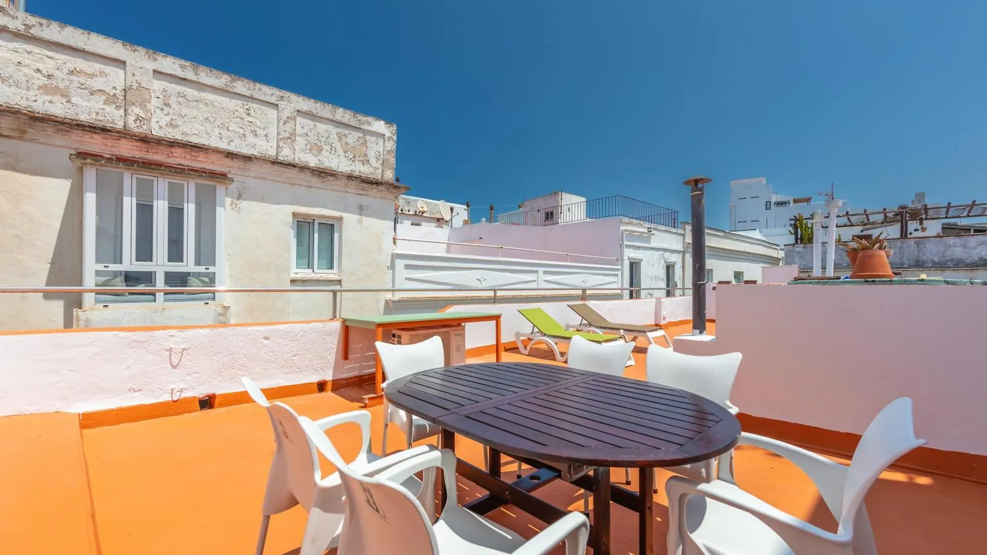 Lägenhet Apartamento Tarifa Historico Con Terraza Privada Spanien